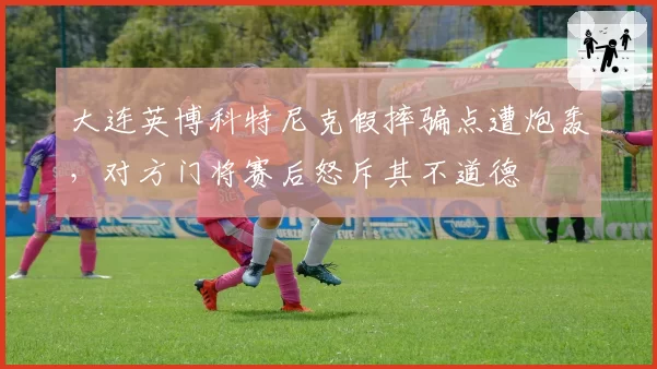 大连英博科特尼克假摔骗点遭炮轰,对方门将赛后怒斥其不道德